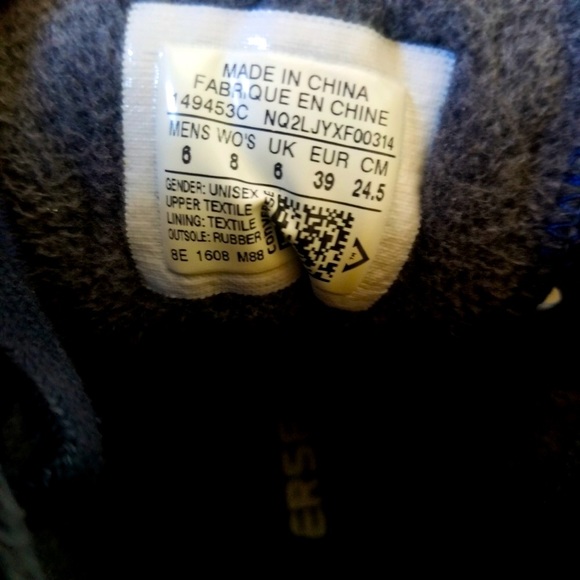 CONVERSE CHUCK TAYLOR ALL STAR QUILTED HIGH TOP Unisex Men size 6 women 8 - Picture 6 of 9